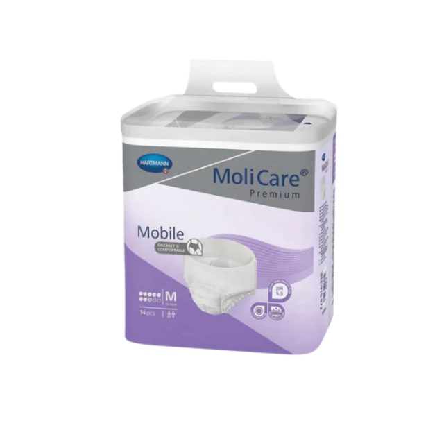 MoliCare Premium Mobile 8 Drops Medium. Continence Care (1Box/14pieces) Unisex