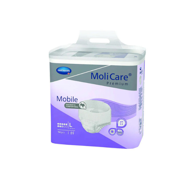 MoliCare Premium Mobile 8 Drops Large (1Box/14pieces) Unisex