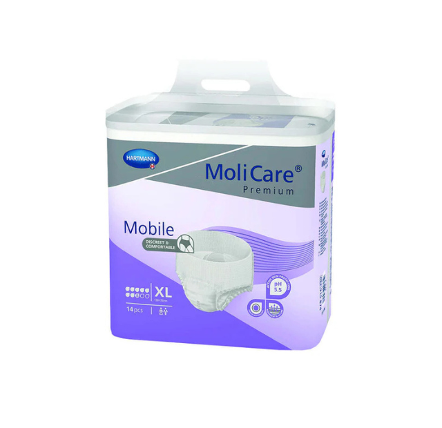 MoliCare Premium Mobile 8 Drops X-Large (1Box/14pieces) Unisex