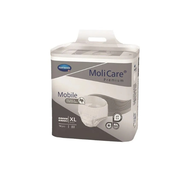 MoliCare Premium Mobile 10 Drops X-Large. Continence Care (1Box/14pieces) Unisex