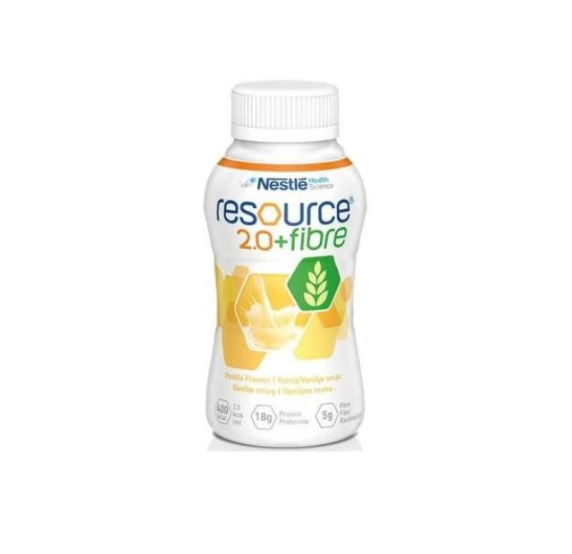 RESOURCE® 2.0 Fibre Vanilla 200ml Nutritional support bottle (1Carton/24bottles)