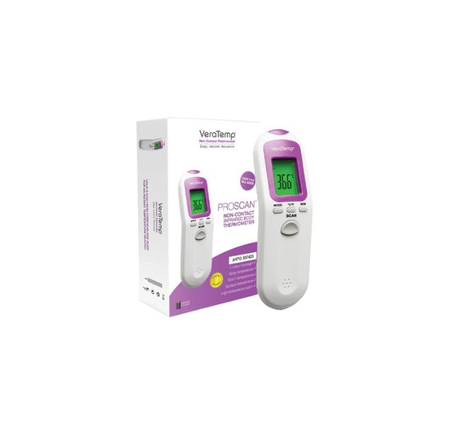 AusMed Health Vera Touchless Non Contact Infrared Thermometer. PPE