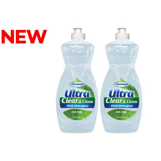 Ultra Clear Dishwashing Detergent 560ml (2 Bottle Pack)