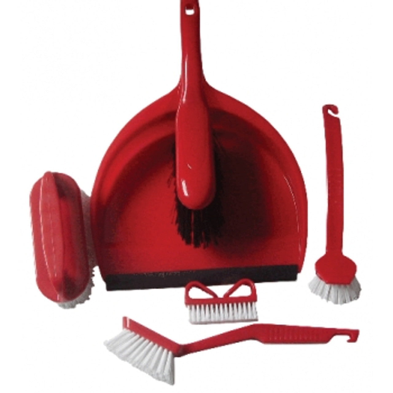 6 Piece Cleaning Kit. 4x Brushes and Pan (1 Kit)